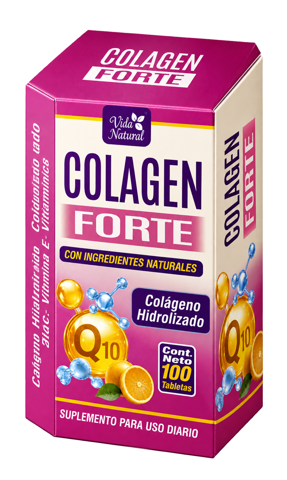 Caja COLAGEN FORTE de 100 tabletas