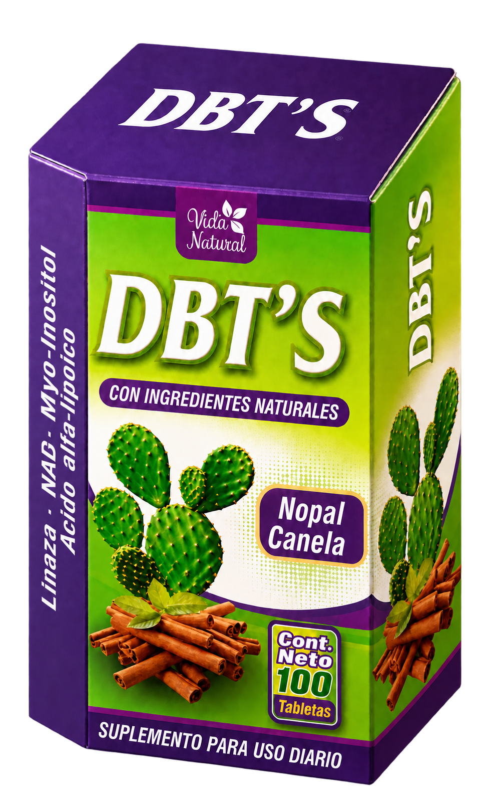 Caja DBT’S de 100 tabletas