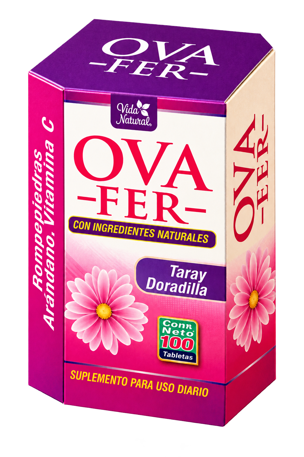 Caja OVA-FER de 100 tabletas